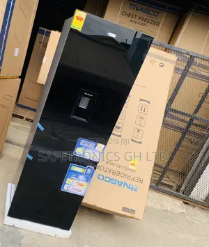 Unique Black Nasd2-42fl Nasco 196L 2 Doors Fridge