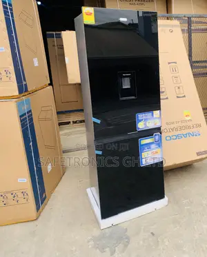 Unique Black Nasd2-42fl Nasco 196L 2 Doors Fridge