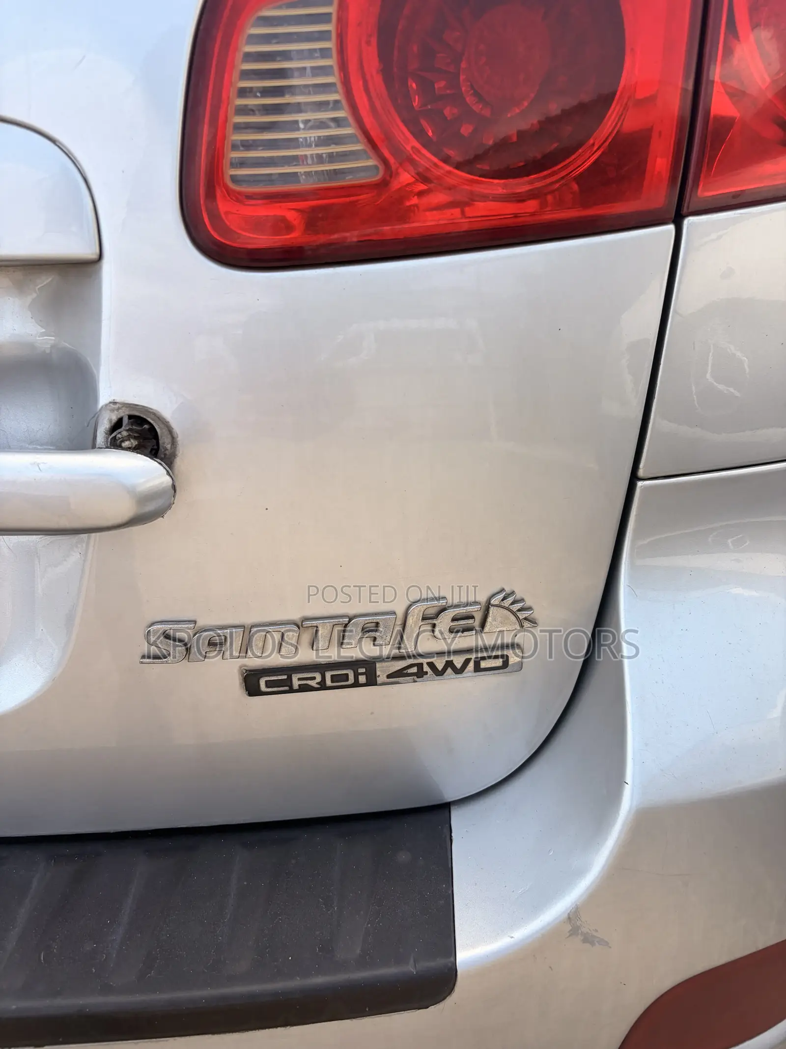 Hyundai Santa Fe 2.2 CRDi Automatic 2010 Silver