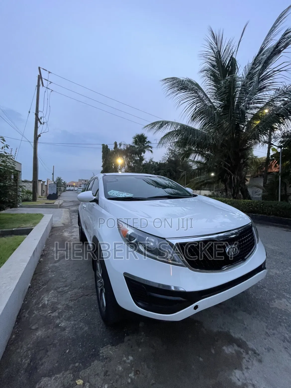 Kia Sportage LX 4dr SUV (2.4L 4cyl 6A) 2014 White