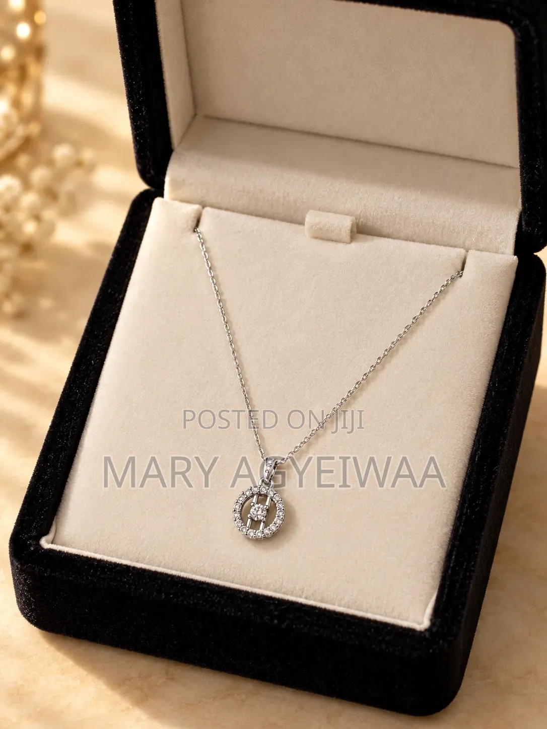 Elegant Ladies’ Pendant Necklaces Gold & Silver Colours With Gift Box