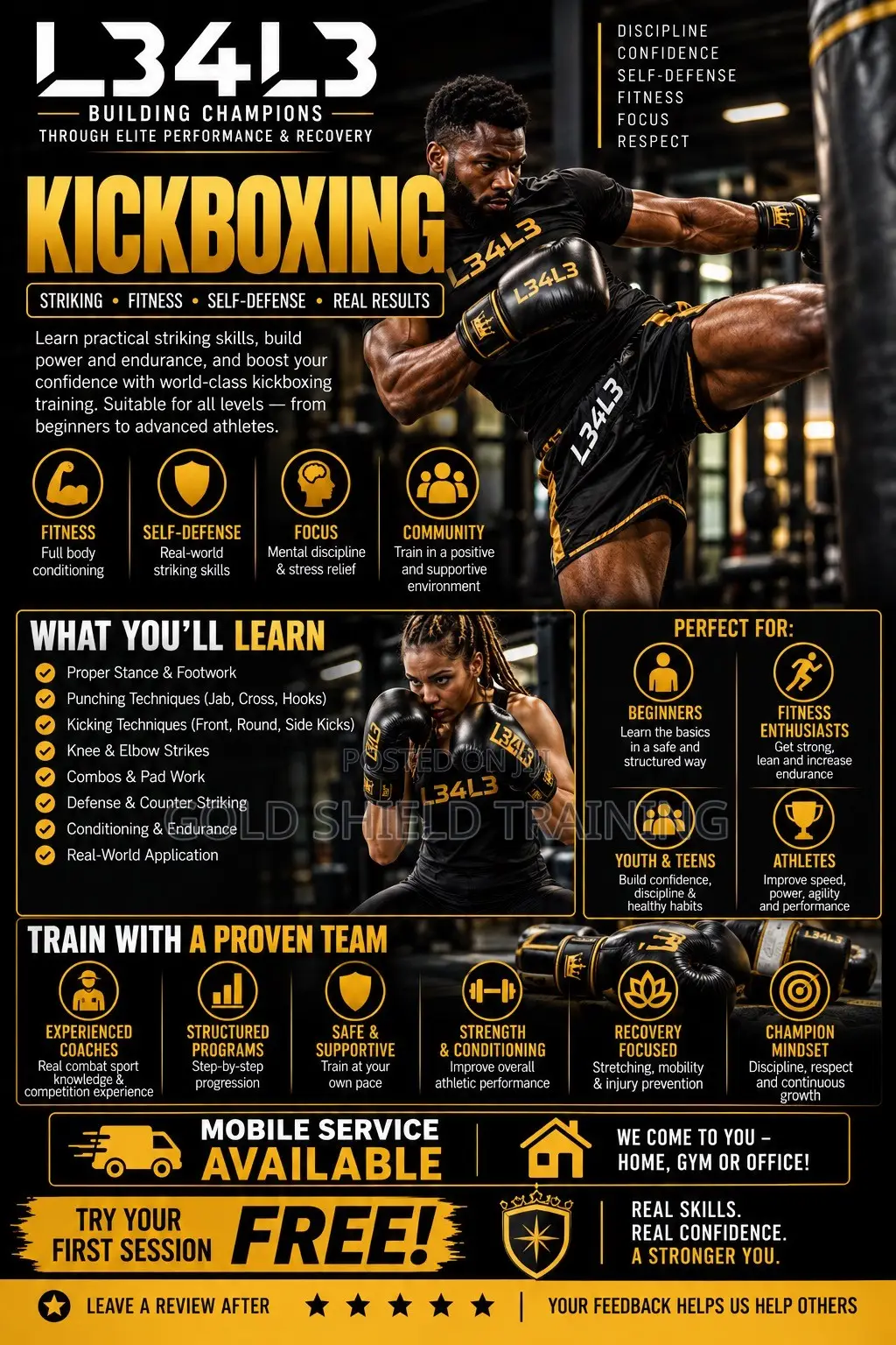 Kick Boxing Training