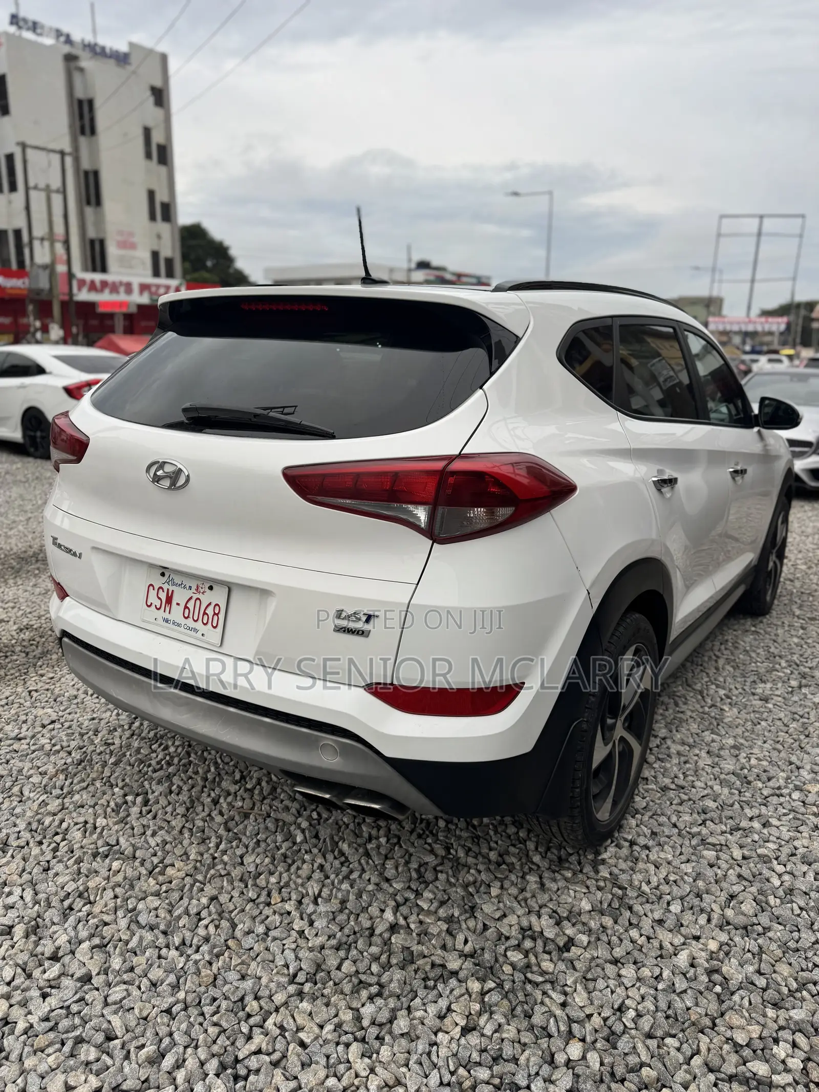 Hyundai Tucson Limited AWD 2017 White