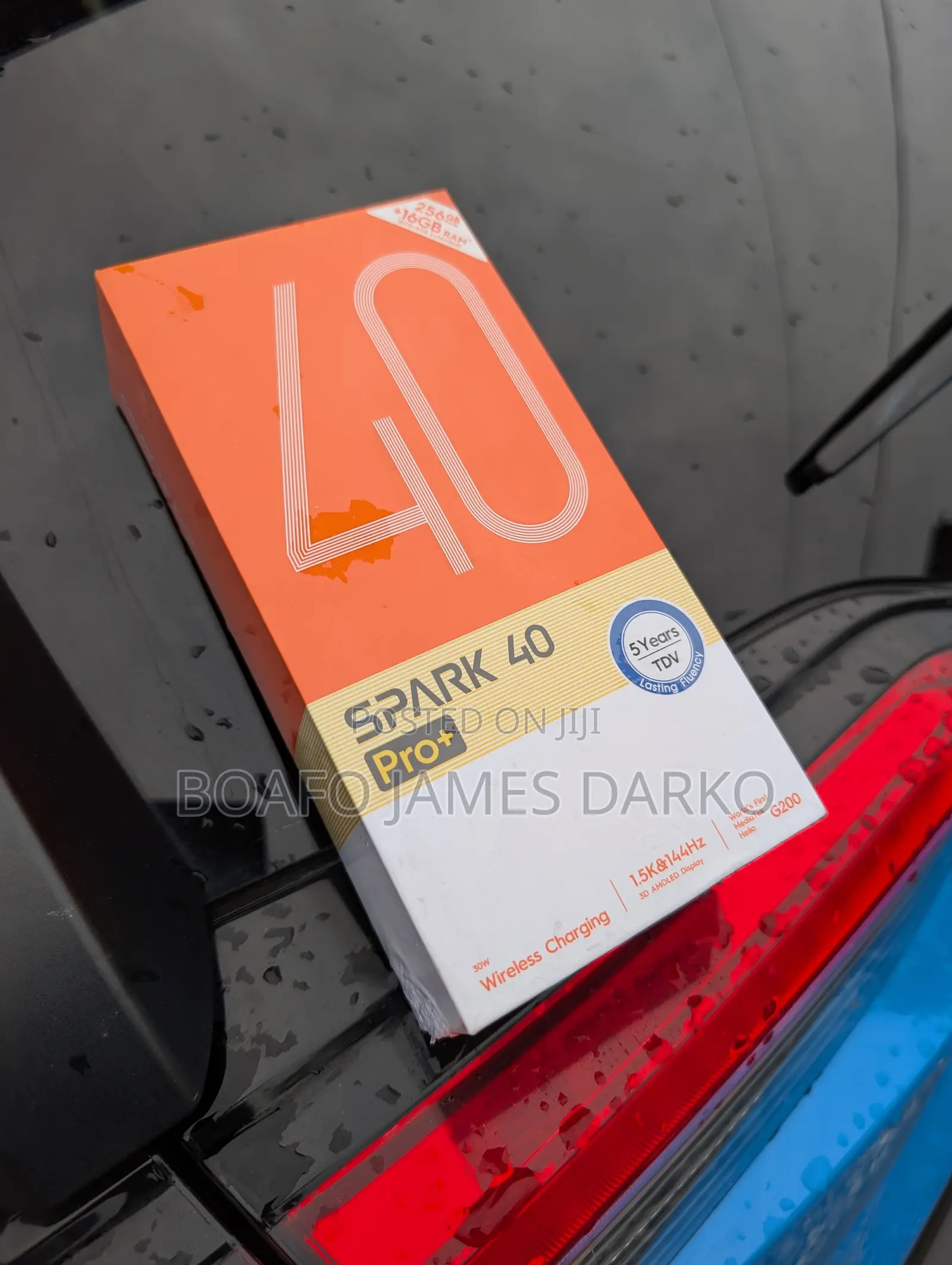 New Tecno Spark 40 Pro+ 256 GB Black