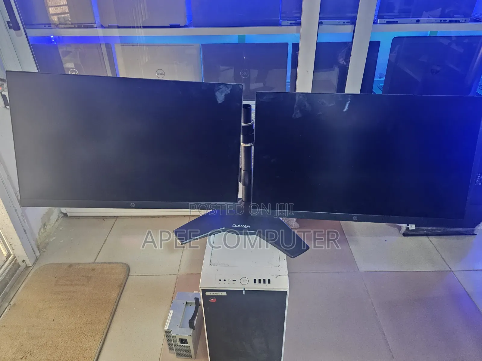 HP V24v G5 Gaming Dual Monitor Edgeless Memory Dual Stand