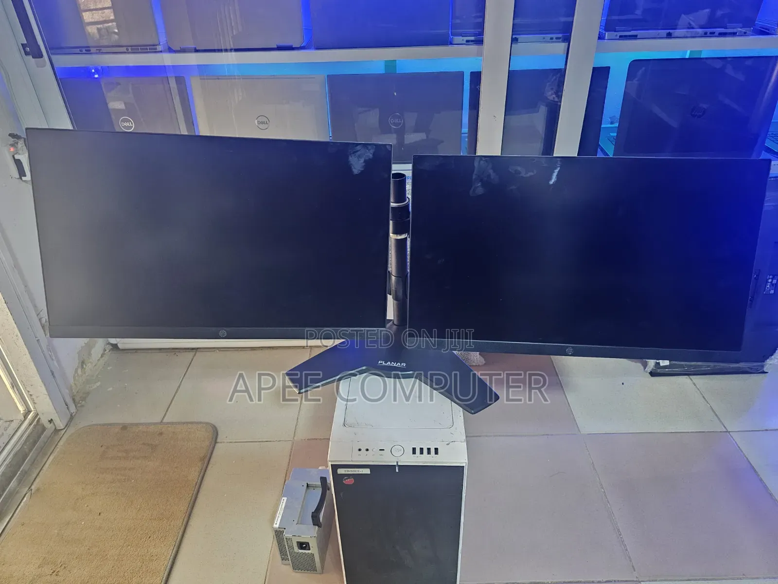 HP V24v G5 Gaming Dual Monitor Edgeless Memory Dual Stand