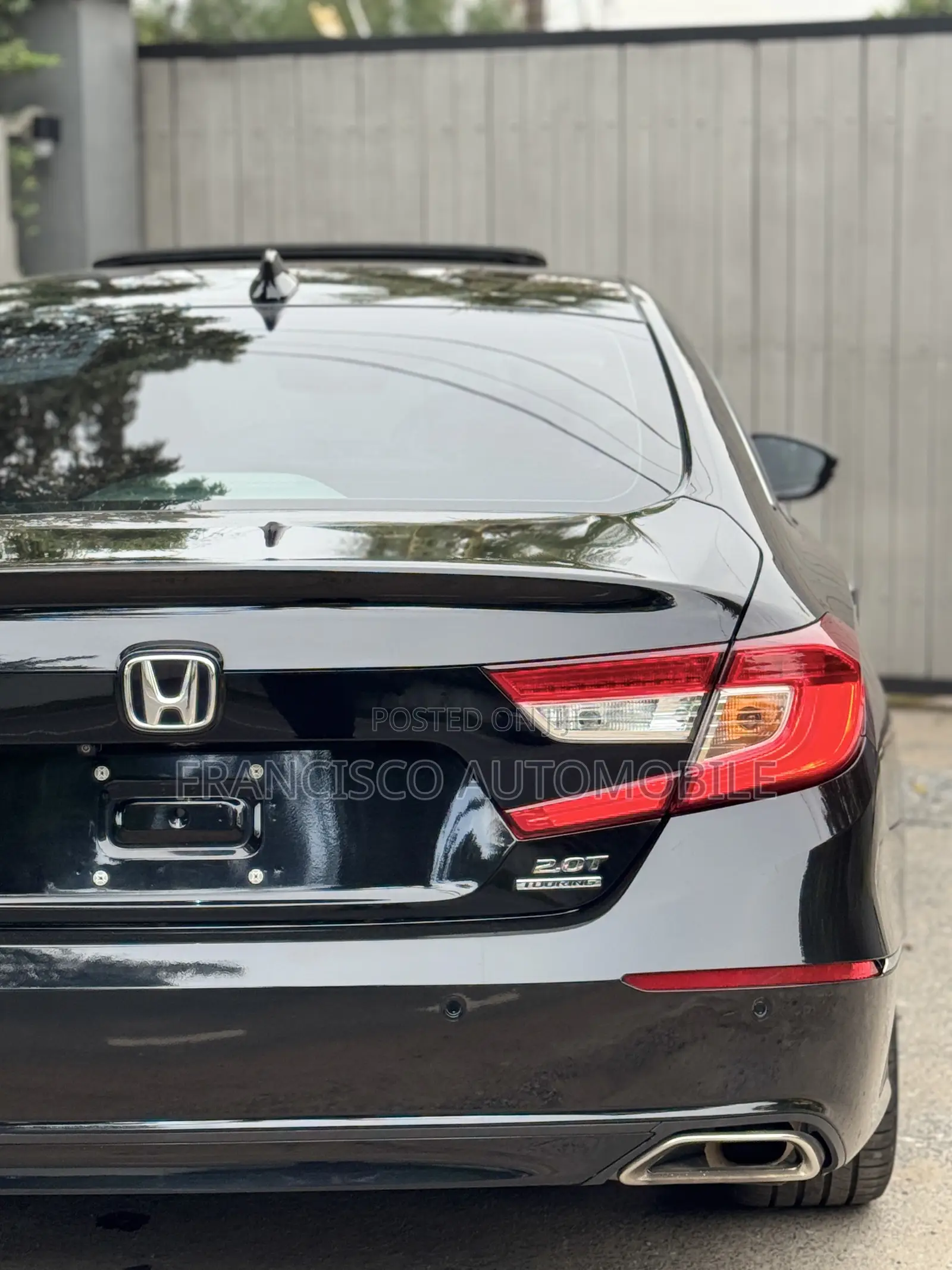 Honda Accord Touring 2.0T 2022 Black