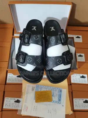 Louis Vuitton Double-Strap Slippers