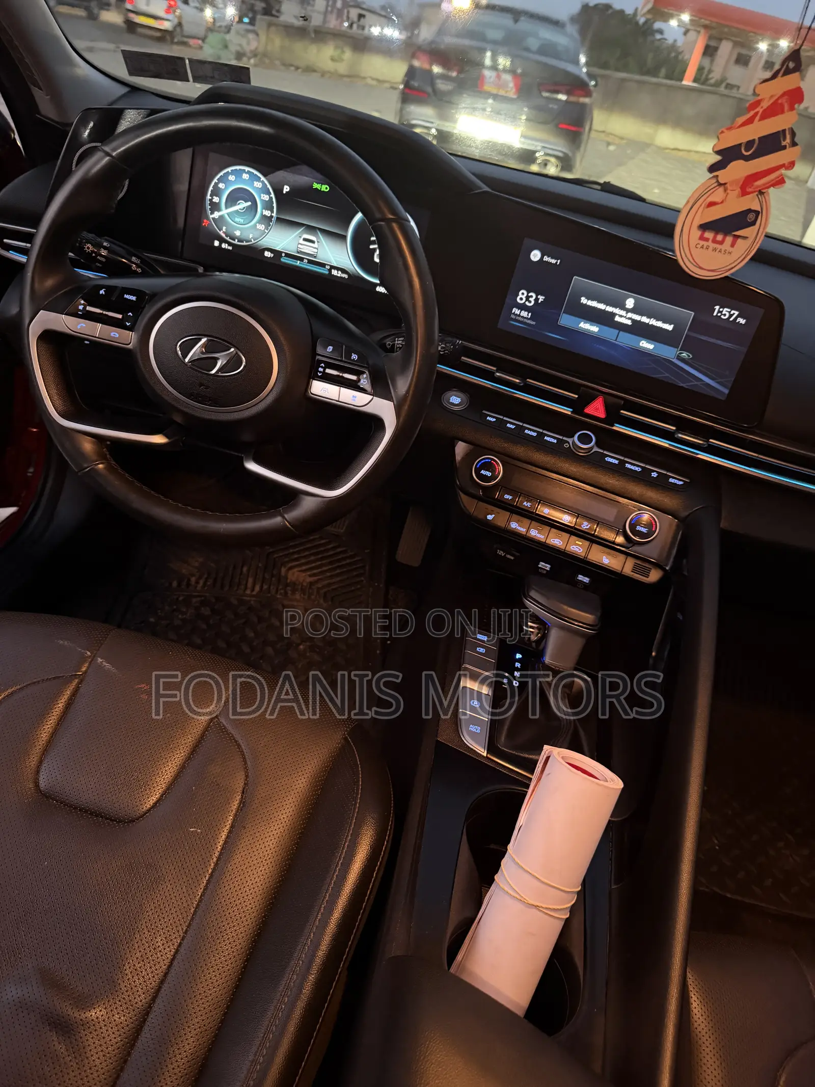Hyundai Elantra Limited 2021 Red