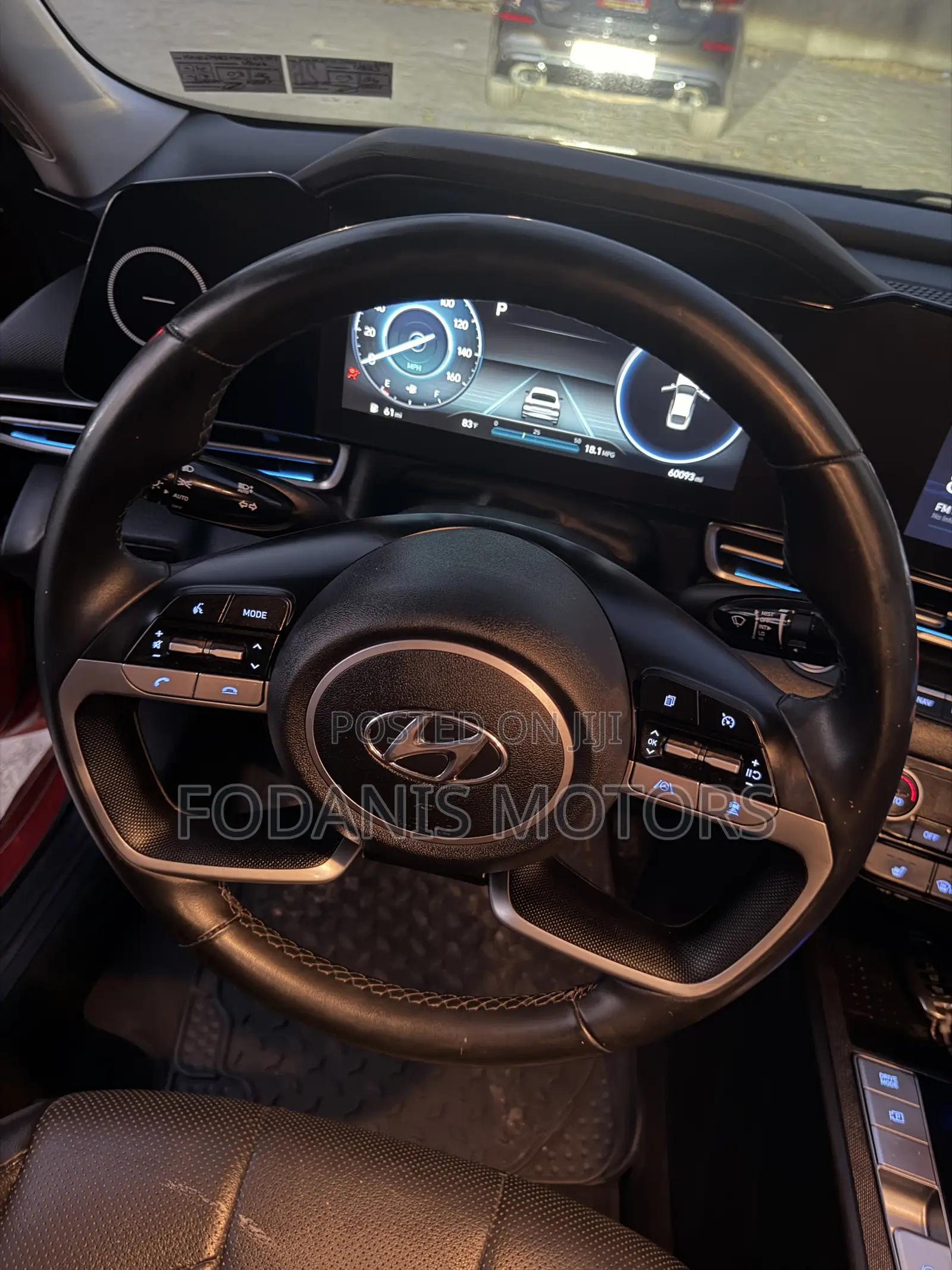 Hyundai Elantra Limited 2021 Red