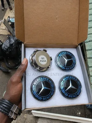 Mercedes Benz Premium LED Spinning Wheel Centre Cap