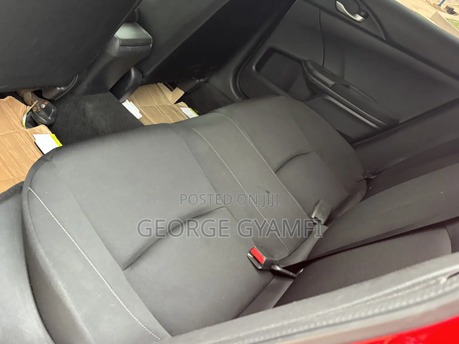 Honda Civic LX 4dr Sedan (2.0L 4cyl) 2016 Red
