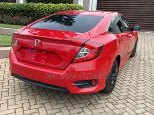 Honda Civic LX 4dr Sedan (2.0L 4cyl) 2016 Red