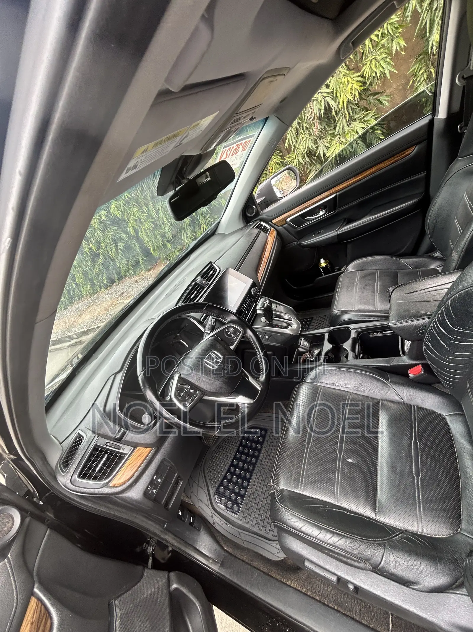 Honda CR-V EX-L 4dr SUV AWD (1.5L 4cyl CVT) 2017 Black