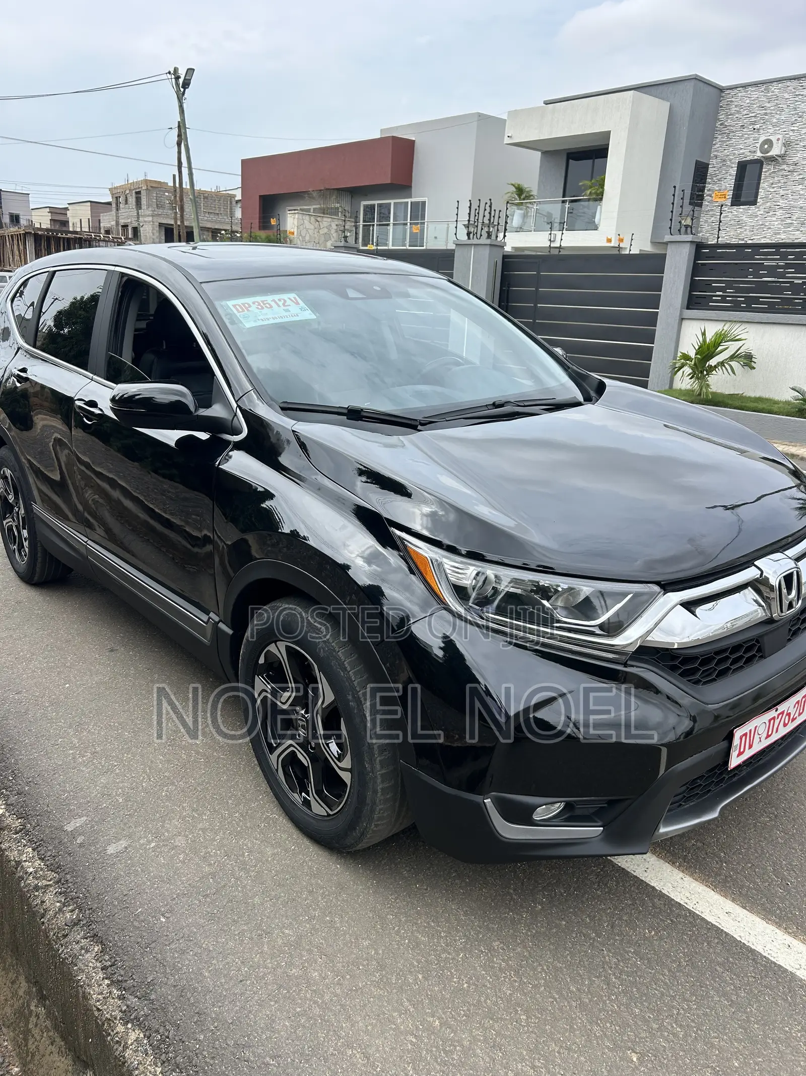 Honda CR-V EX-L 4dr SUV AWD (1.5L 4cyl CVT) 2017 Black