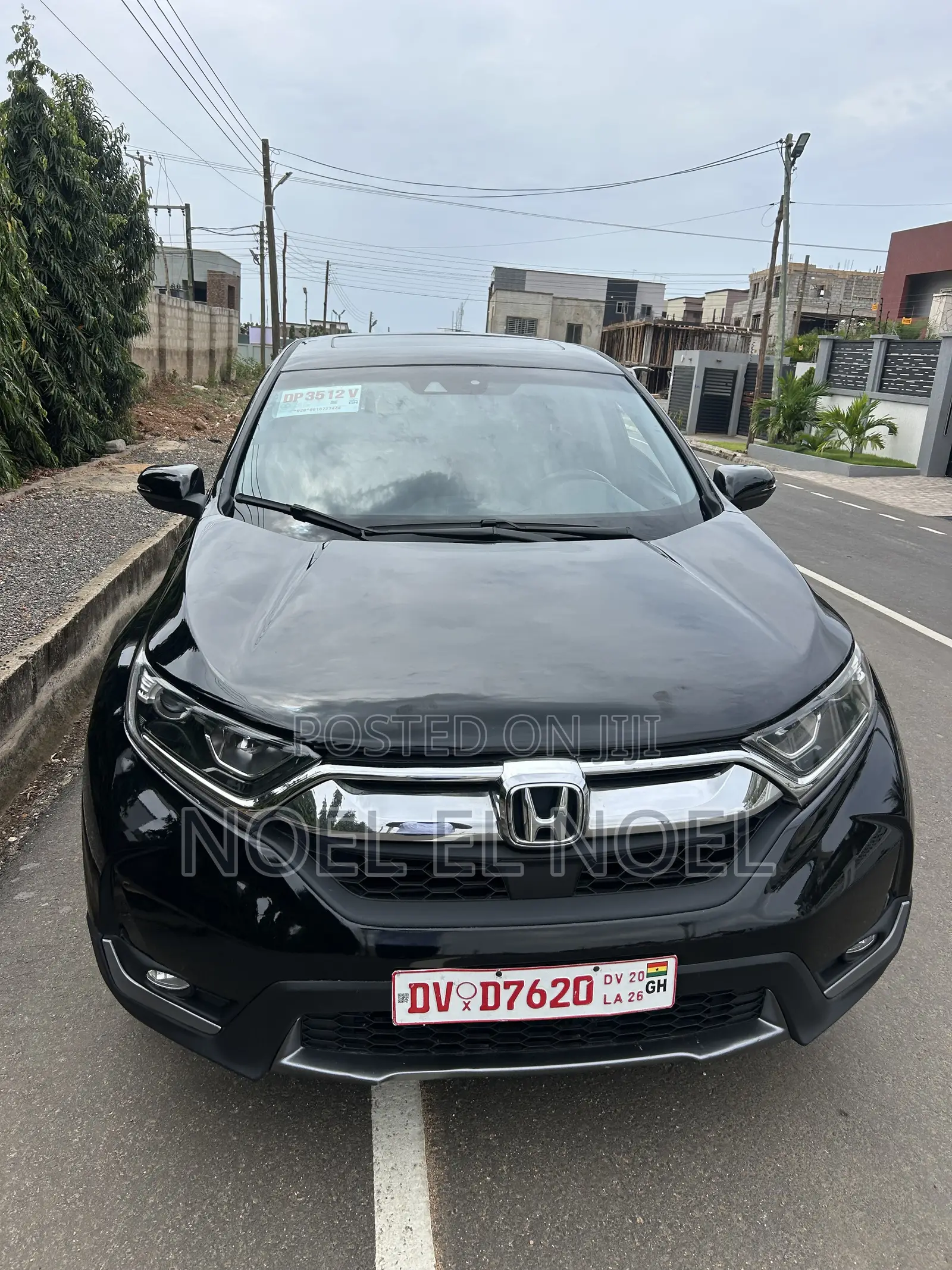 Honda CR-V EX-L 4dr SUV AWD (1.5L 4cyl CVT) 2017 Black