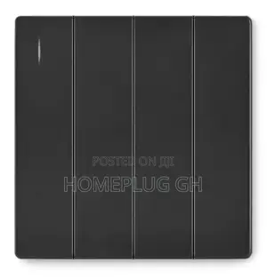 Light Switch 4 Gang – Black (F1-B-04)