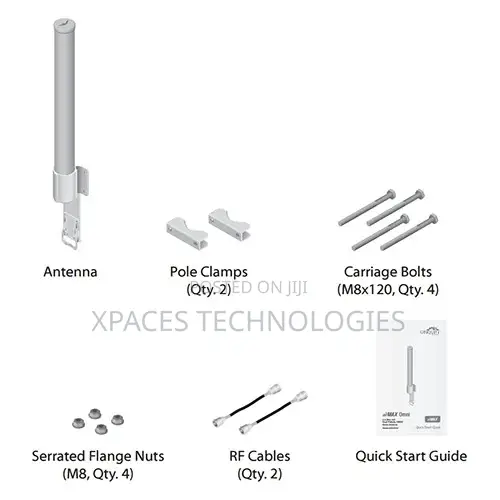 Ubiquiti Air Max 13dBi 2.4GHz DualOmni Antenna (AMO-2G13)