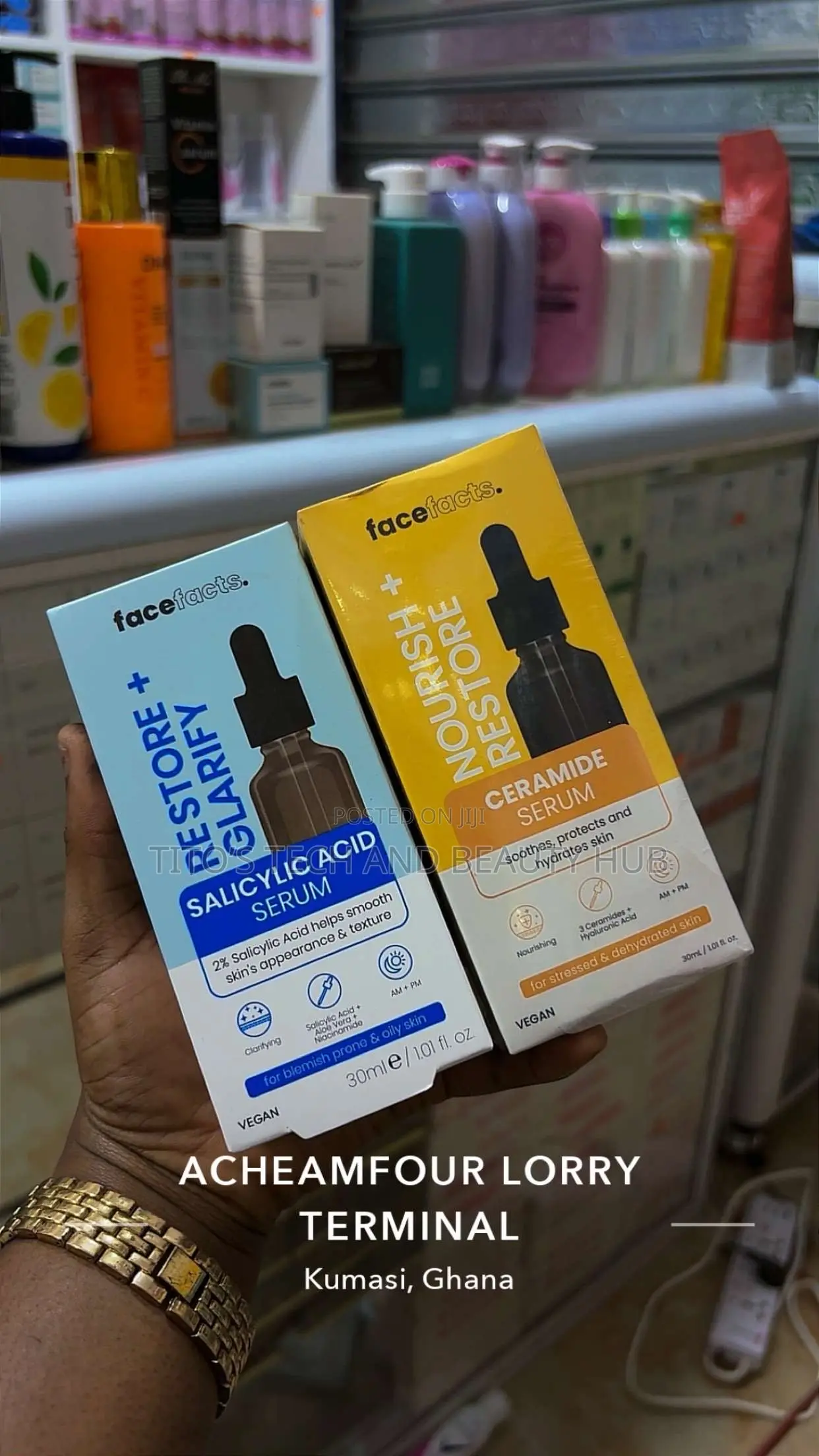 Face Facts Ceramide Serum & Salicylic Acid Serum