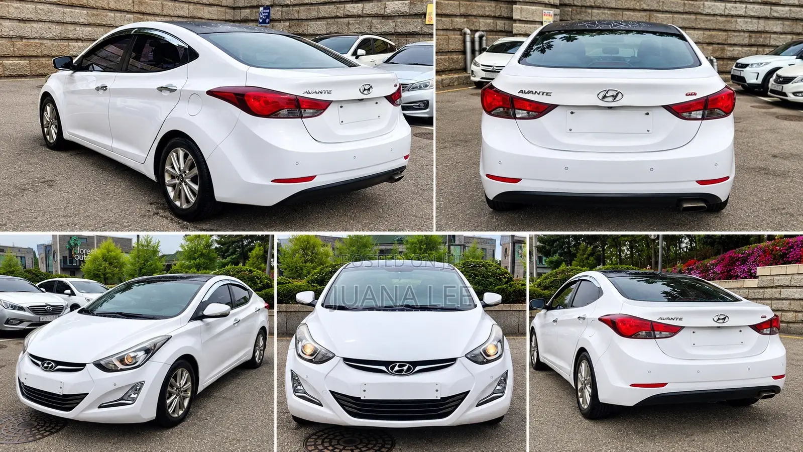 Hyundai Avante 2016 White
