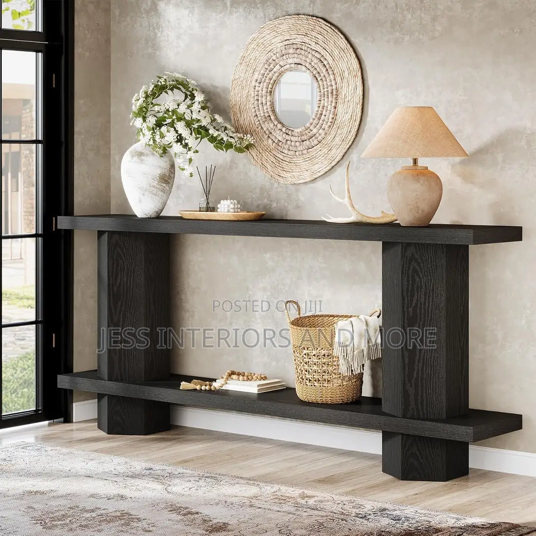 Console Table for Entryway, 2-Tier