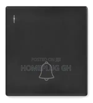 Doorbell Switch – Black (F1-B-05)