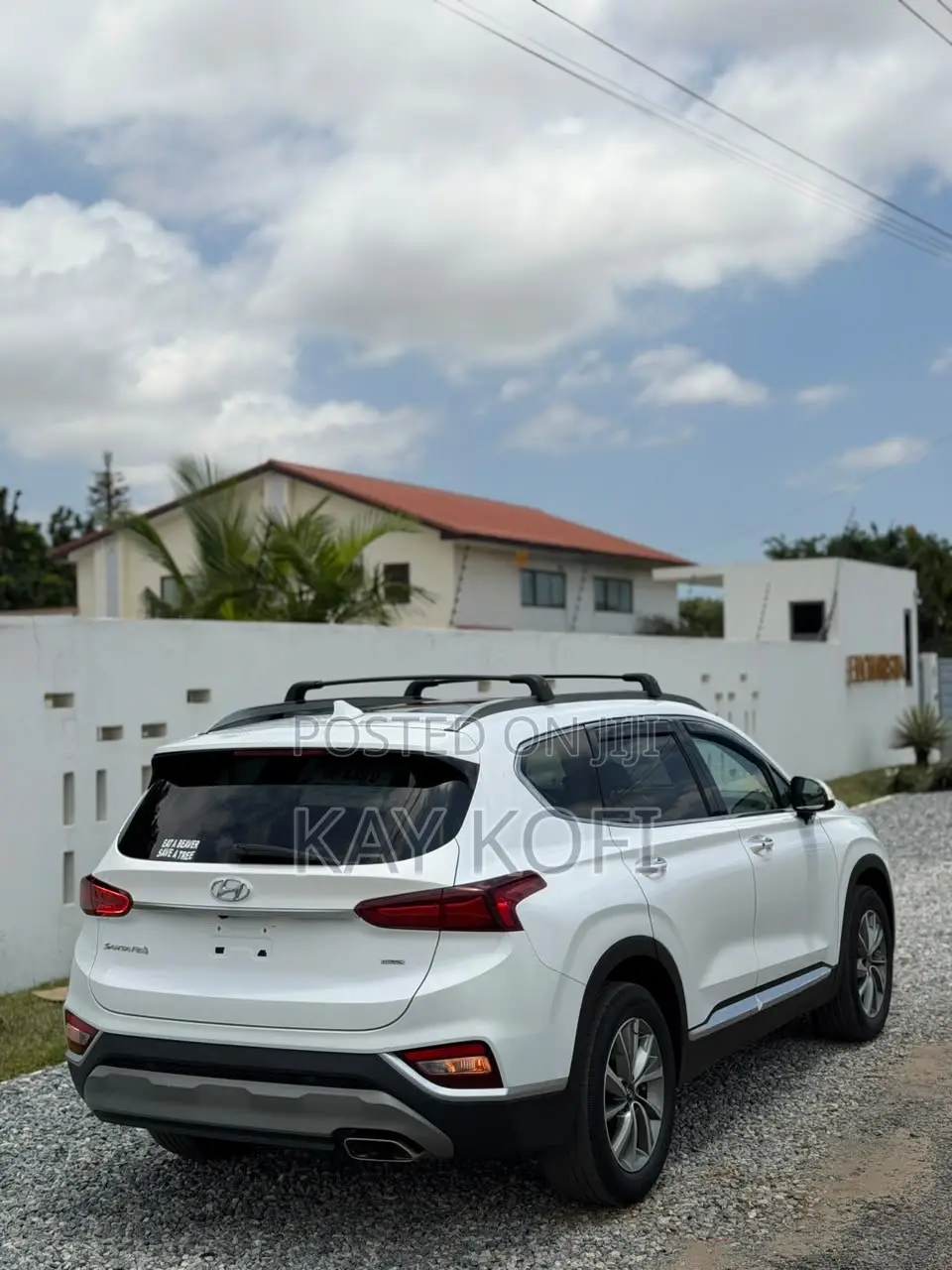 Hyundai Santa Fe Limited 2.0T AWD 2019 White