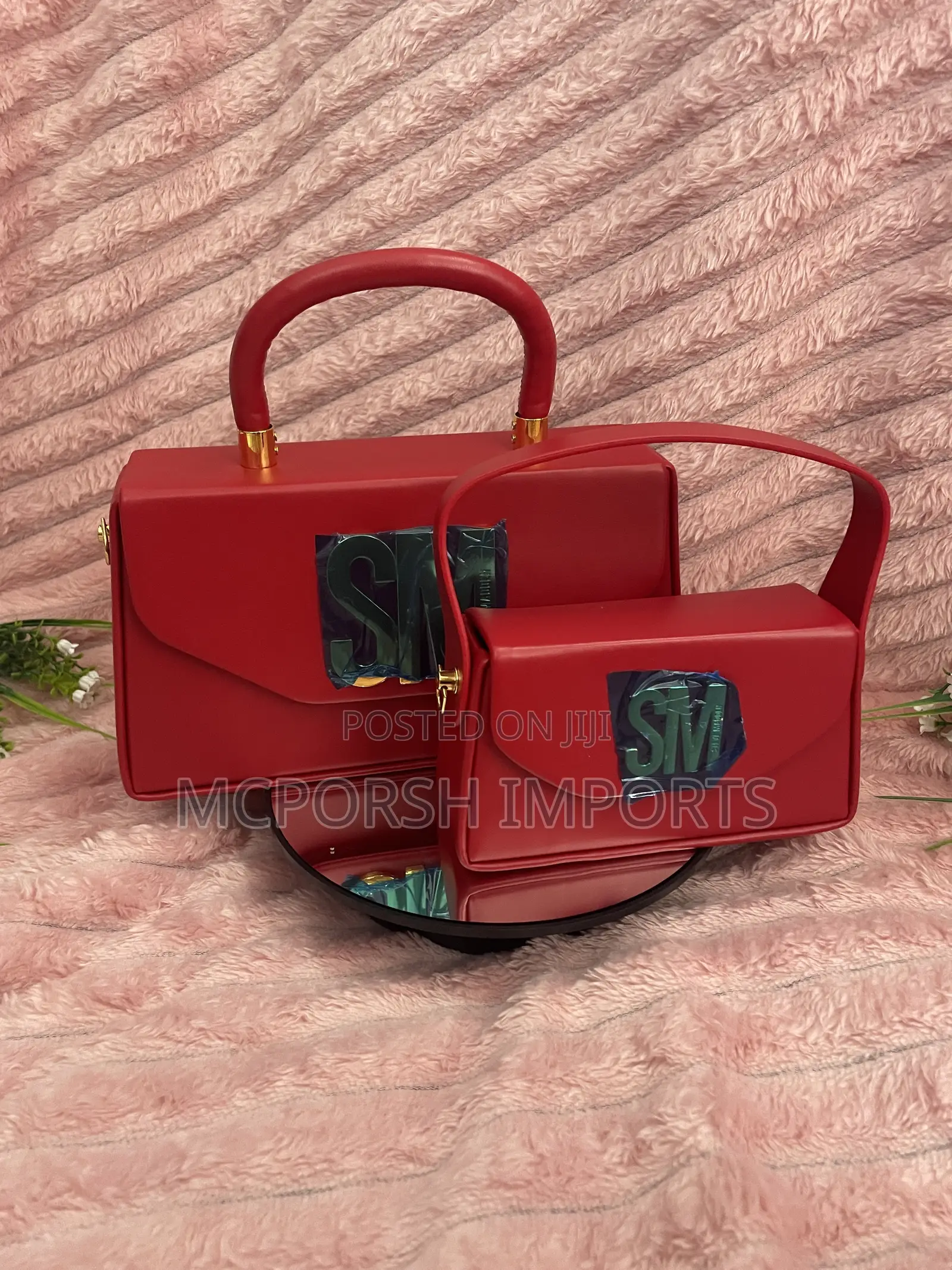 Stylish Ladies Handbag & Mini Bag Set
