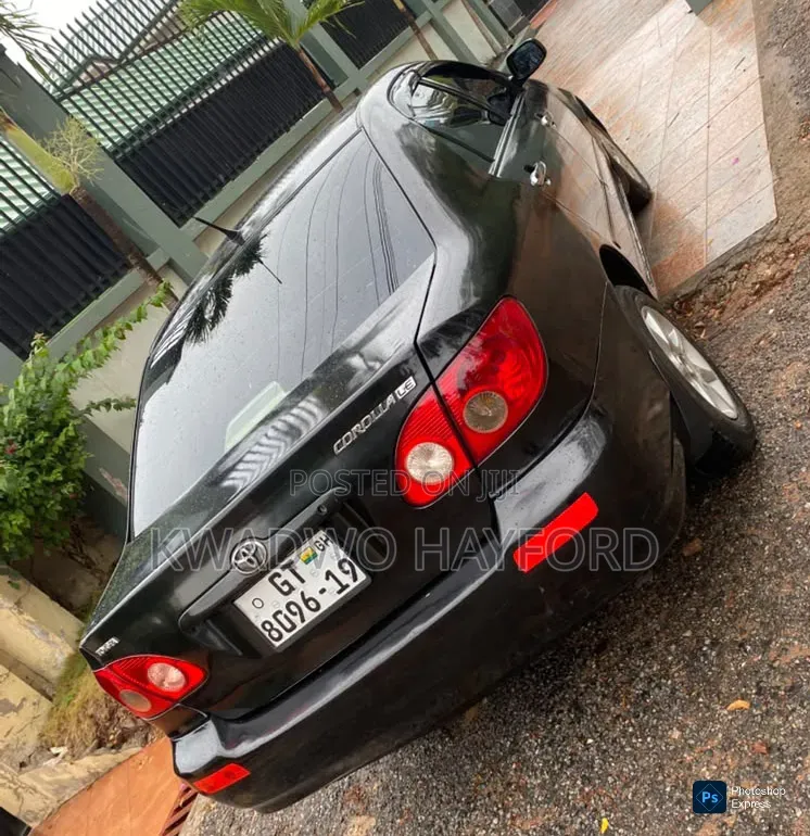 Toyota Corolla 1.8 LE 2008 Black