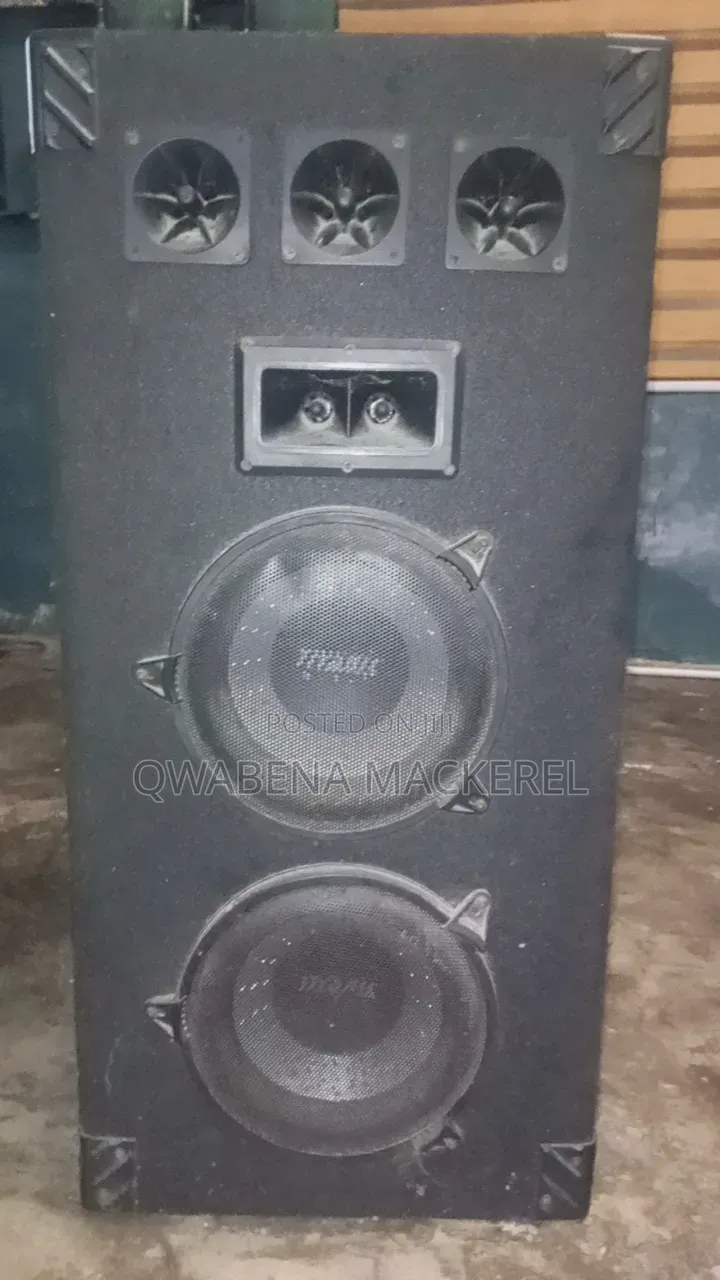 Double Woofer Pa Speaker Cabinet for Sale!