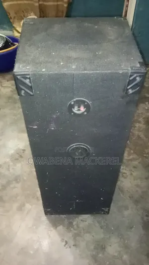 Double Woofer Pa Speaker Cabinet for Sale!