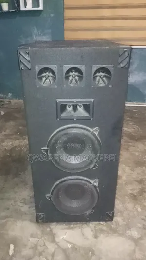 Double Woofer Pa Speaker Cabinet for Sale!