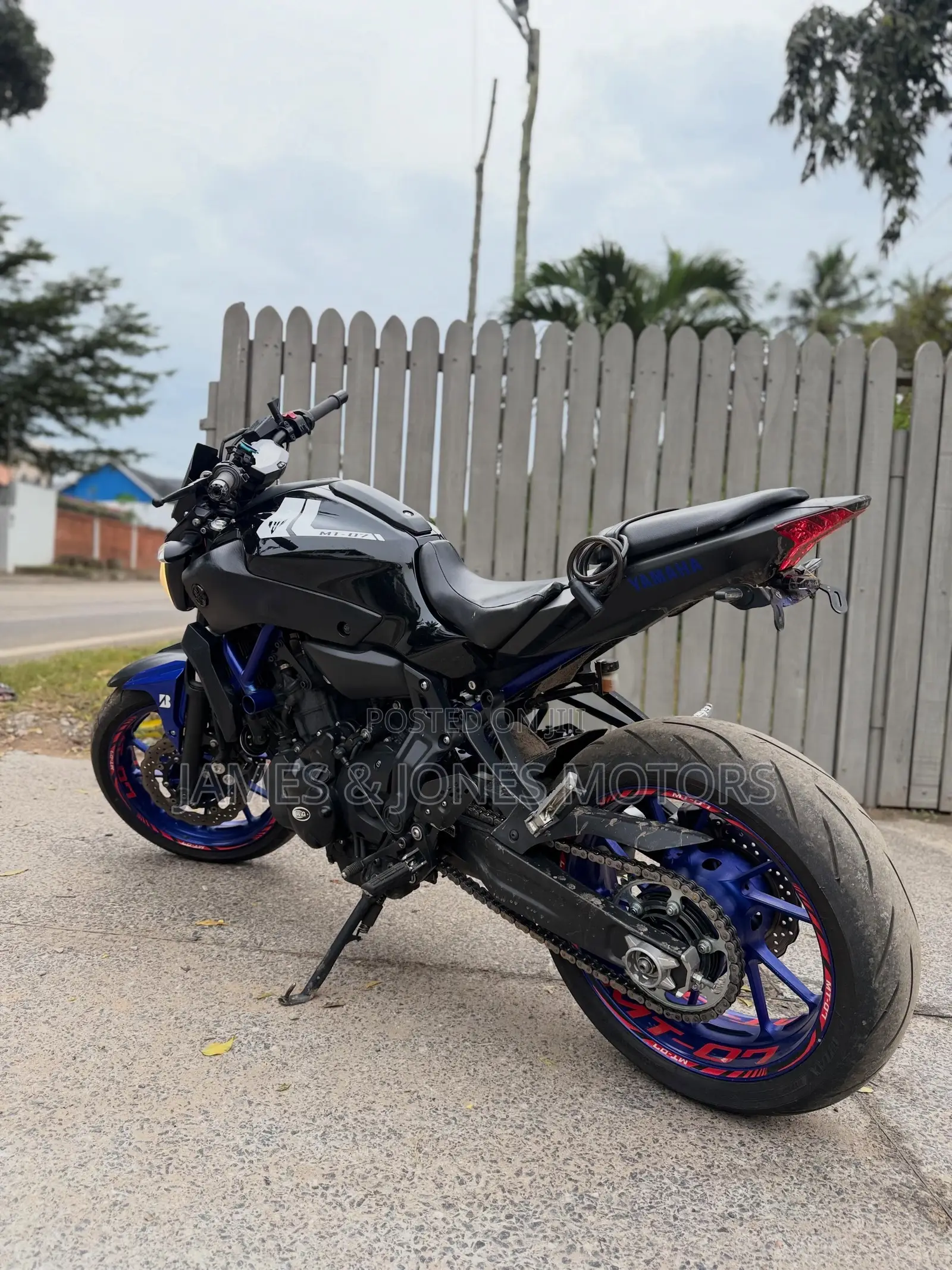 Yamaha MT-07 2017 Black