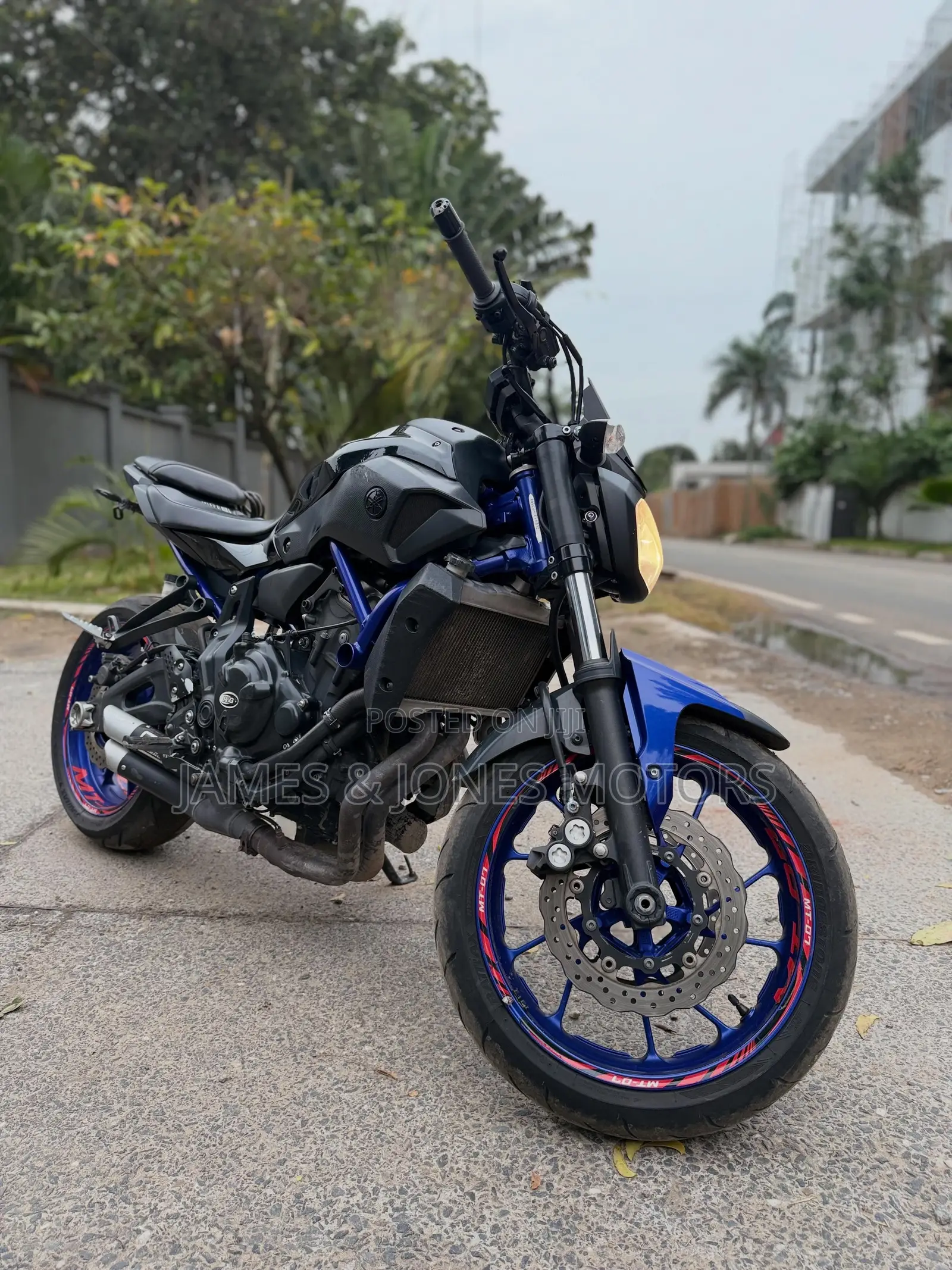 Yamaha MT-07 2017 Black