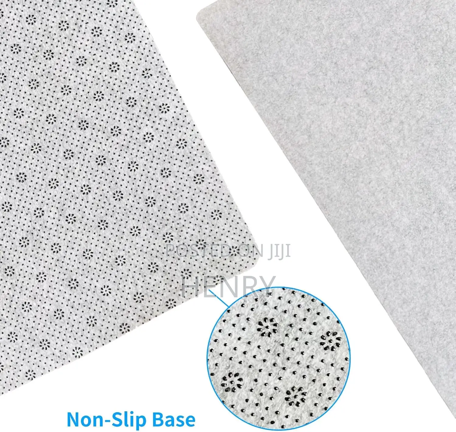 DAWNTREES Non-Slip Felt Desk Mat | Keyboard and Mouse Pad (Light Grey)