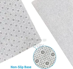 DAWNTREES Non-Slip Felt Desk Mat | Keyboard and Mouse Pad (Light Grey)