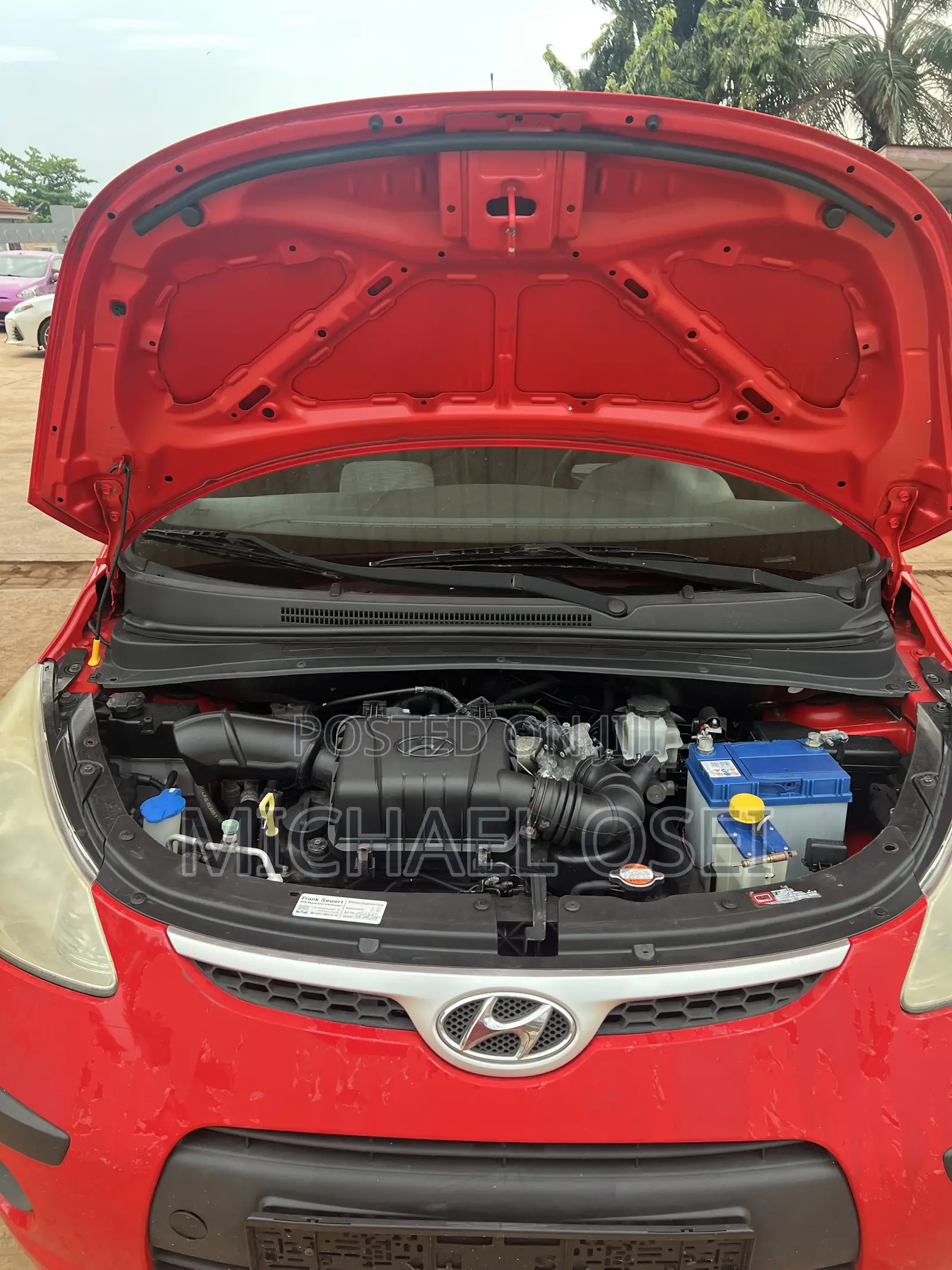 Hyundai I10 2010 Red