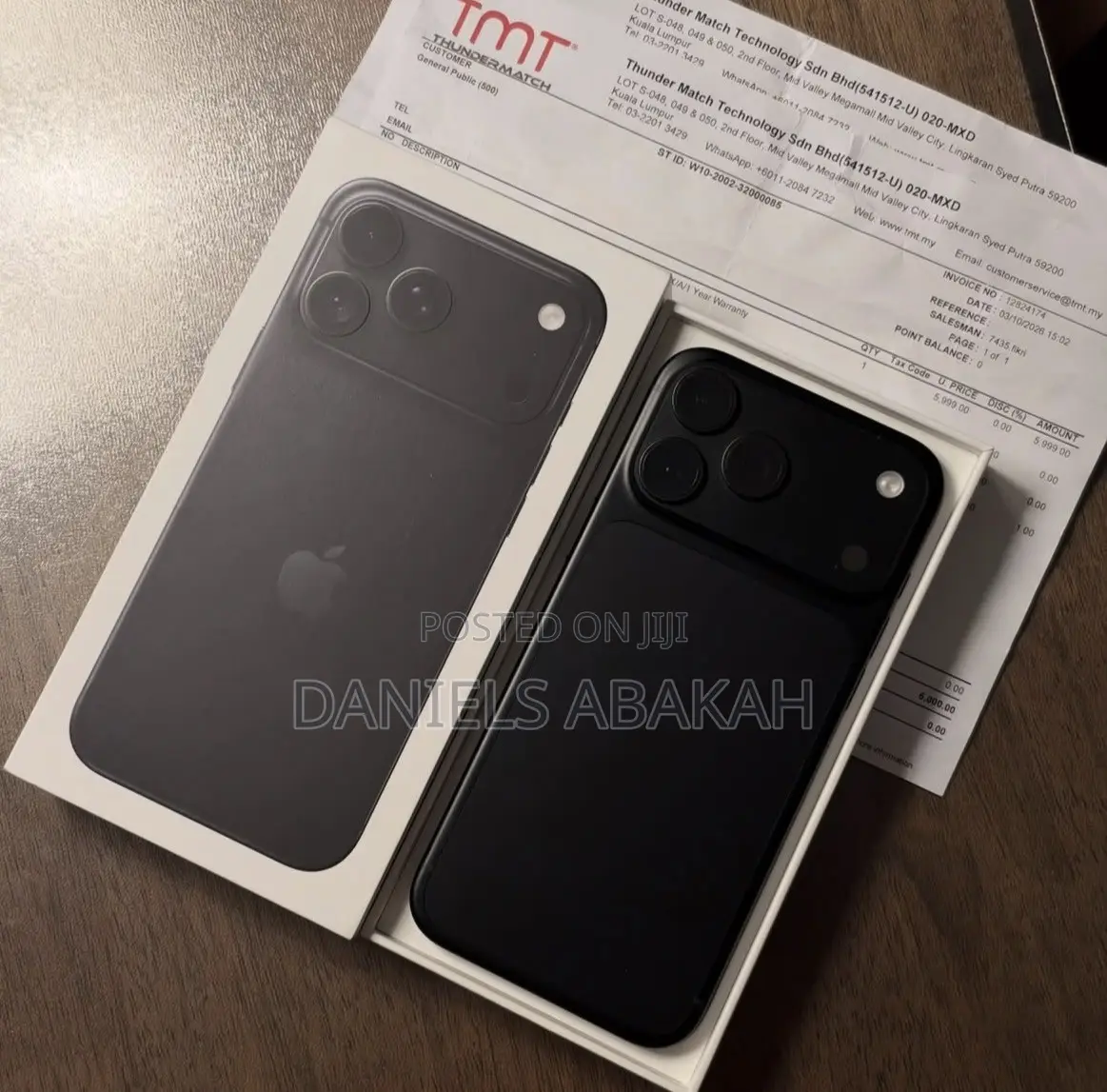 New Apple iPhone 18 Pro Max 512 GB Black