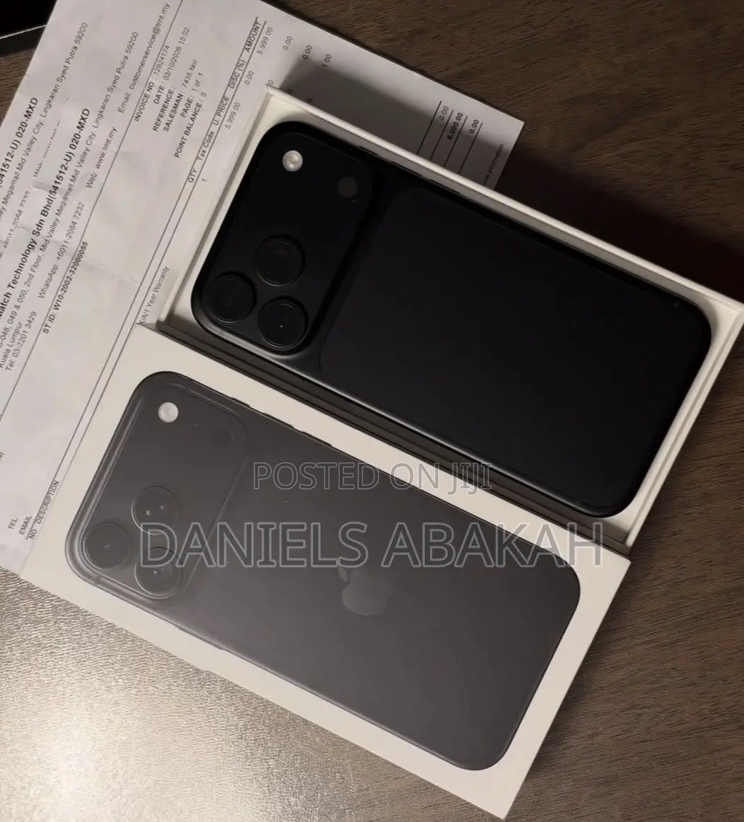 New Apple iPhone 18 Pro Max 512 GB Black
