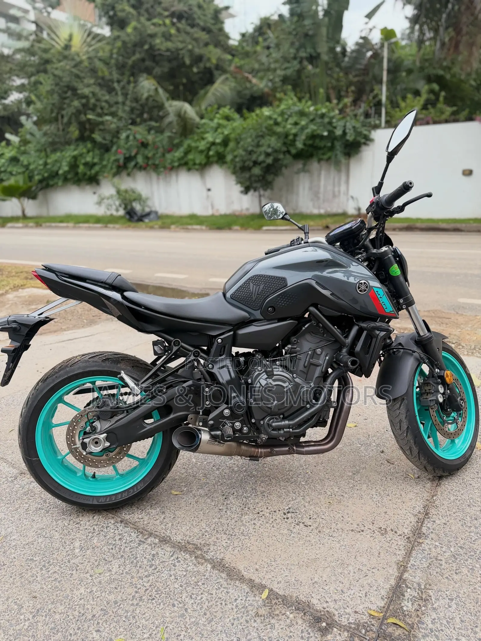 Yamaha MT-07 2022 Black