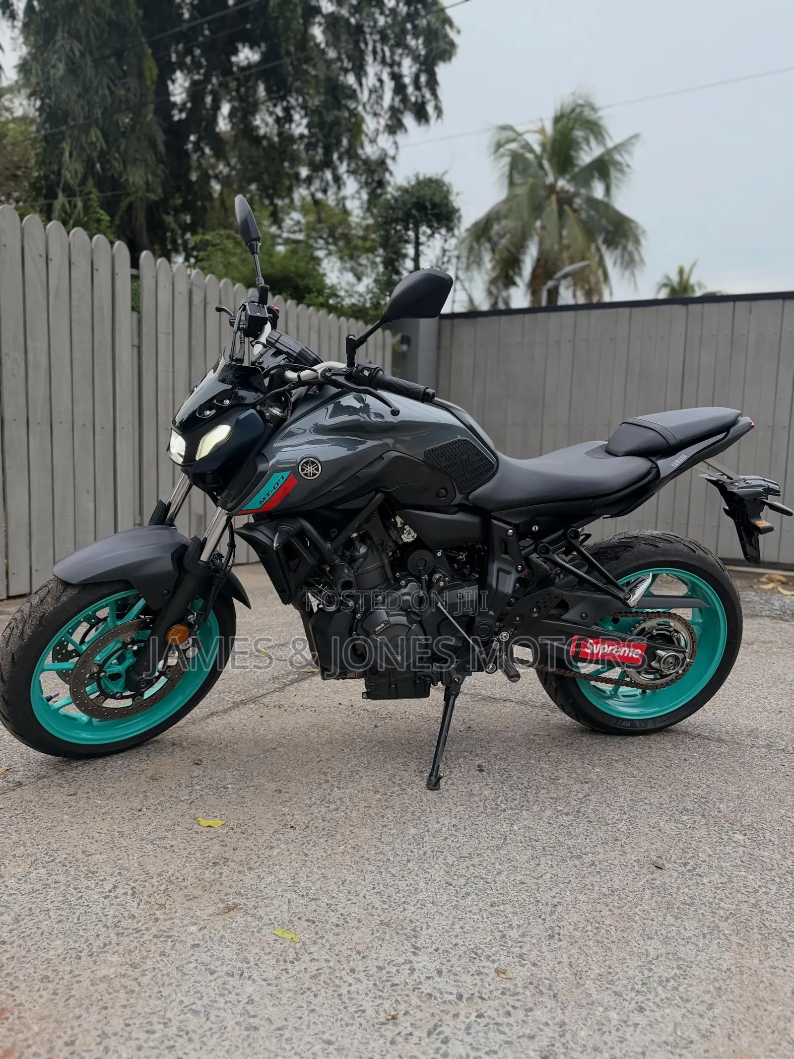 Yamaha MT-07 2022 Black