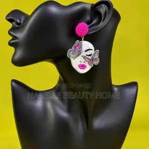 Butterfly Artsy Statement Earrings