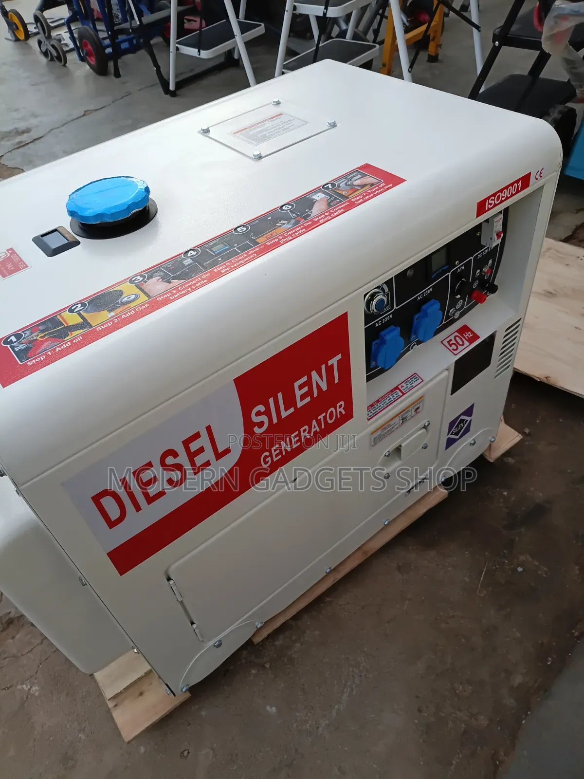 5kVA Silent Diesel Generator – Heavy-Duty Backup Power Supply