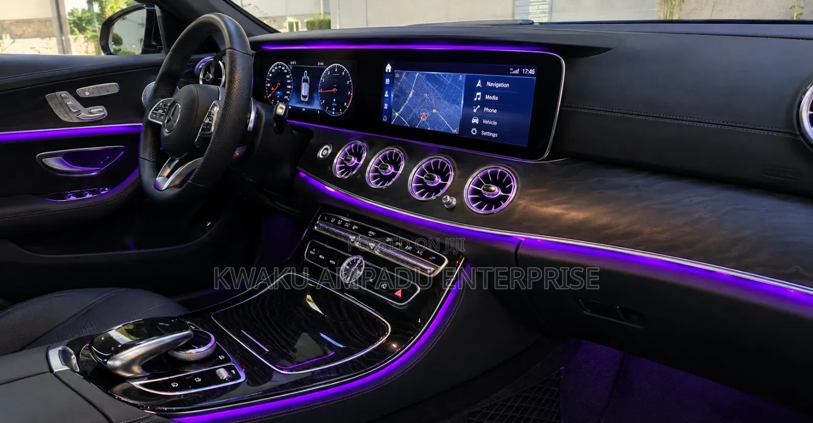 Mercedes-Benz LED Turbine Air Vent Ambient Light Kit E-Class 2016–23