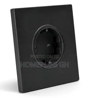 European (Schuko) Socket – Black (F1-B-10)