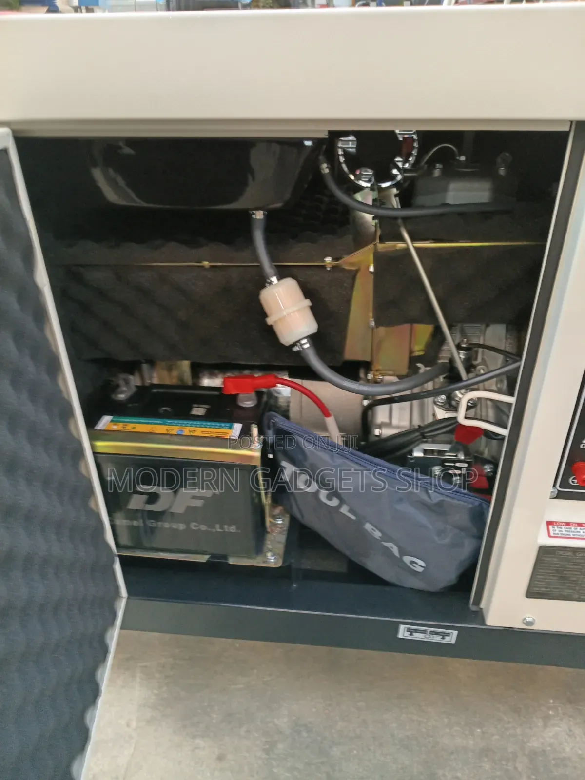 Silent Diesel Generator for Shops, Offices and Construction Sites