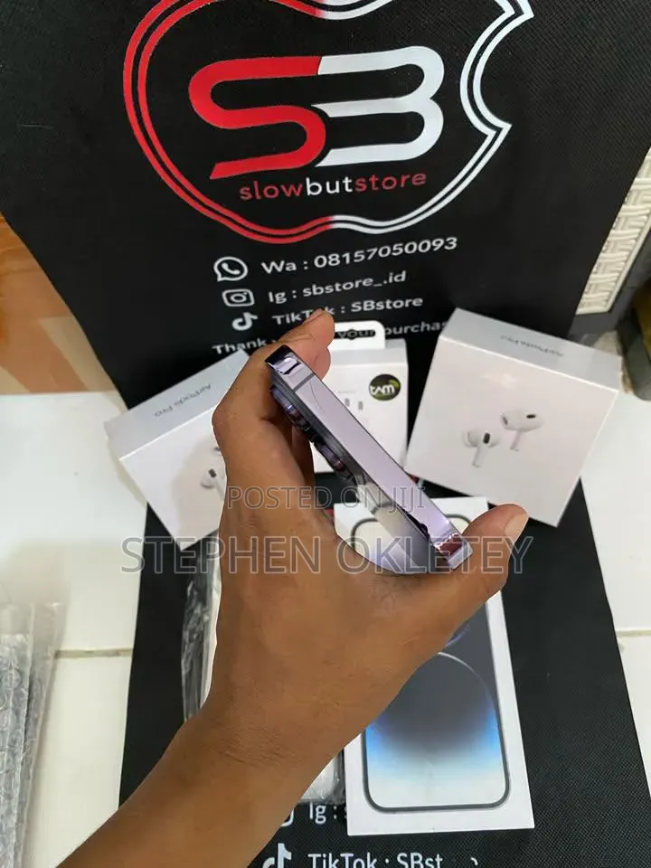New Apple iPhone 14 Pro Max 256 GB Purple