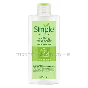 Simple Smoothing Facial Toner