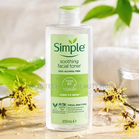 Simple Smoothing Facial Toner