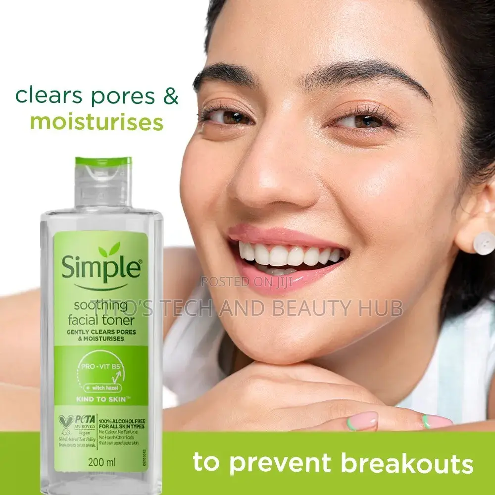 Simple Smoothing Facial Toner